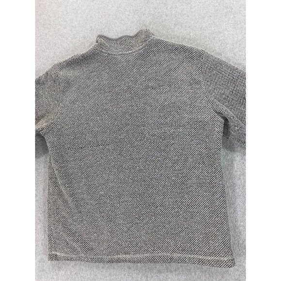 Orvis Lined heavy STOWE Quarter Zip Pullover Sweater (Men's XL) Gray‎ - Picture 13 of 13